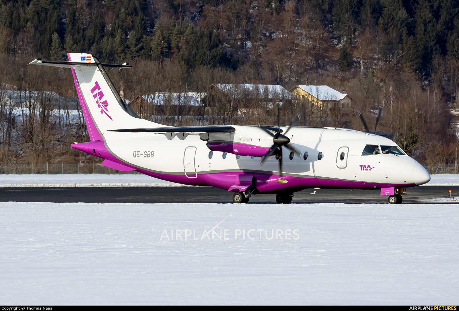 Tyrol Air Ambulance OE-GBB aircraft at Innsbruck