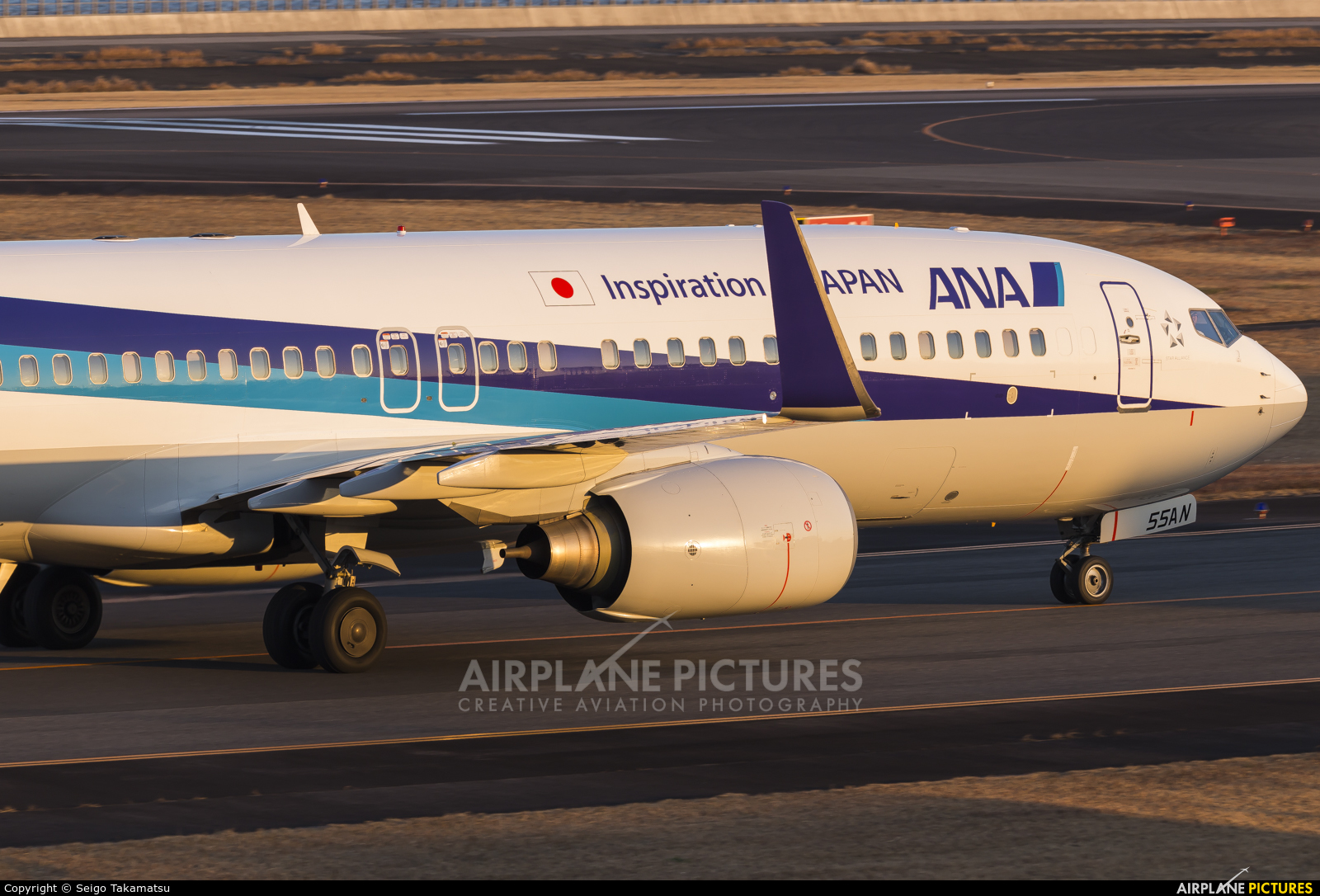 ANA - All Nippon Airways JA55AN aircraft at Oita