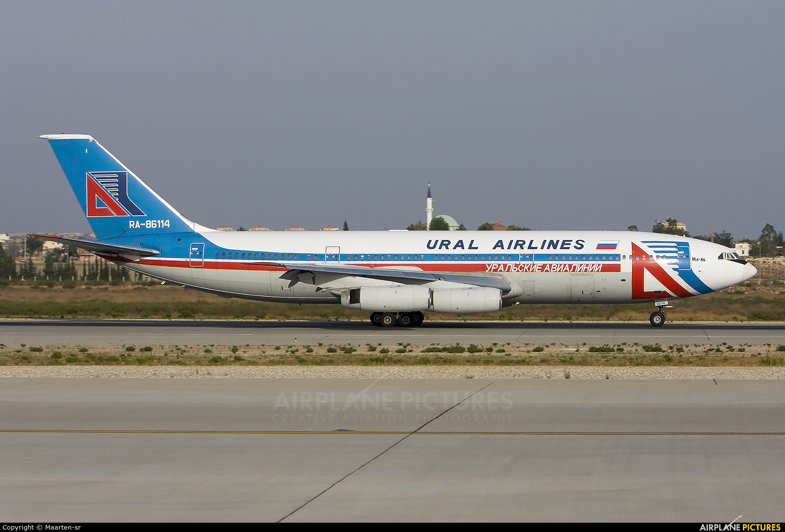 Ural Airlines RA-86114 aircraft at Antalya