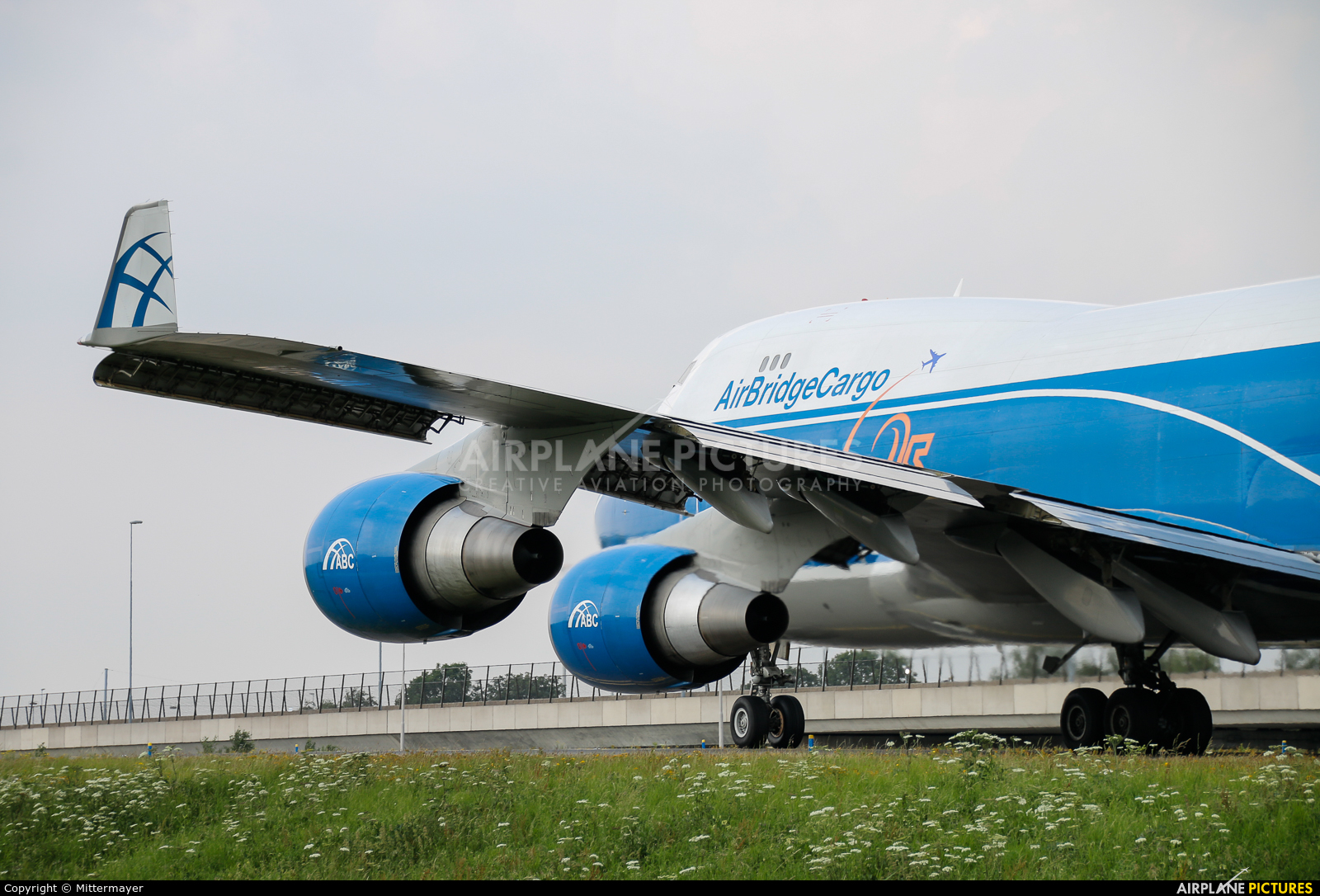 Air Bridge Cargo VP-BIM aircraft at Amsterdam - Schiphol