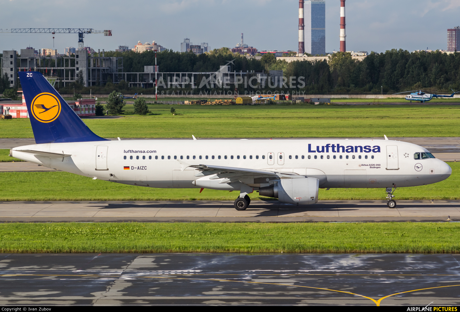 Lufthansa D-AIZC aircraft at St. Petersburg - Pulkovo
