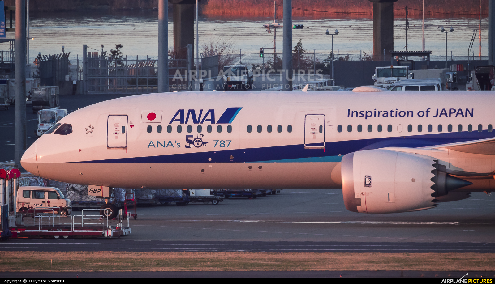 ANA - All Nippon Airways JA882A aircraft at Tokyo - Haneda Intl
