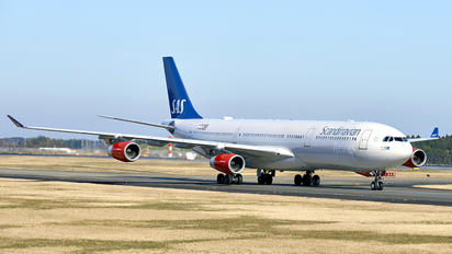 LN-RKF - SAS - Scandinavian Airlines Airbus A340-300