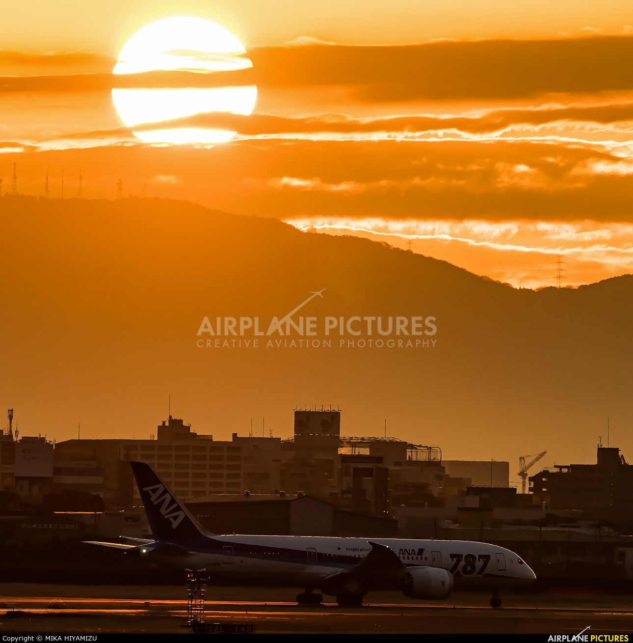 ANA - All Nippon Airways JA810A aircraft at Osaka - Itami Intl