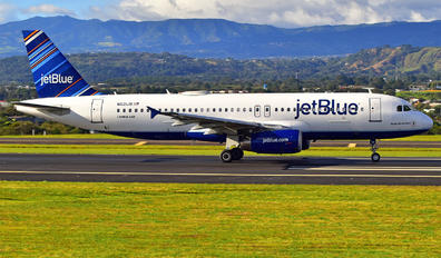 N621JB - JetBlue Airways Airbus A320