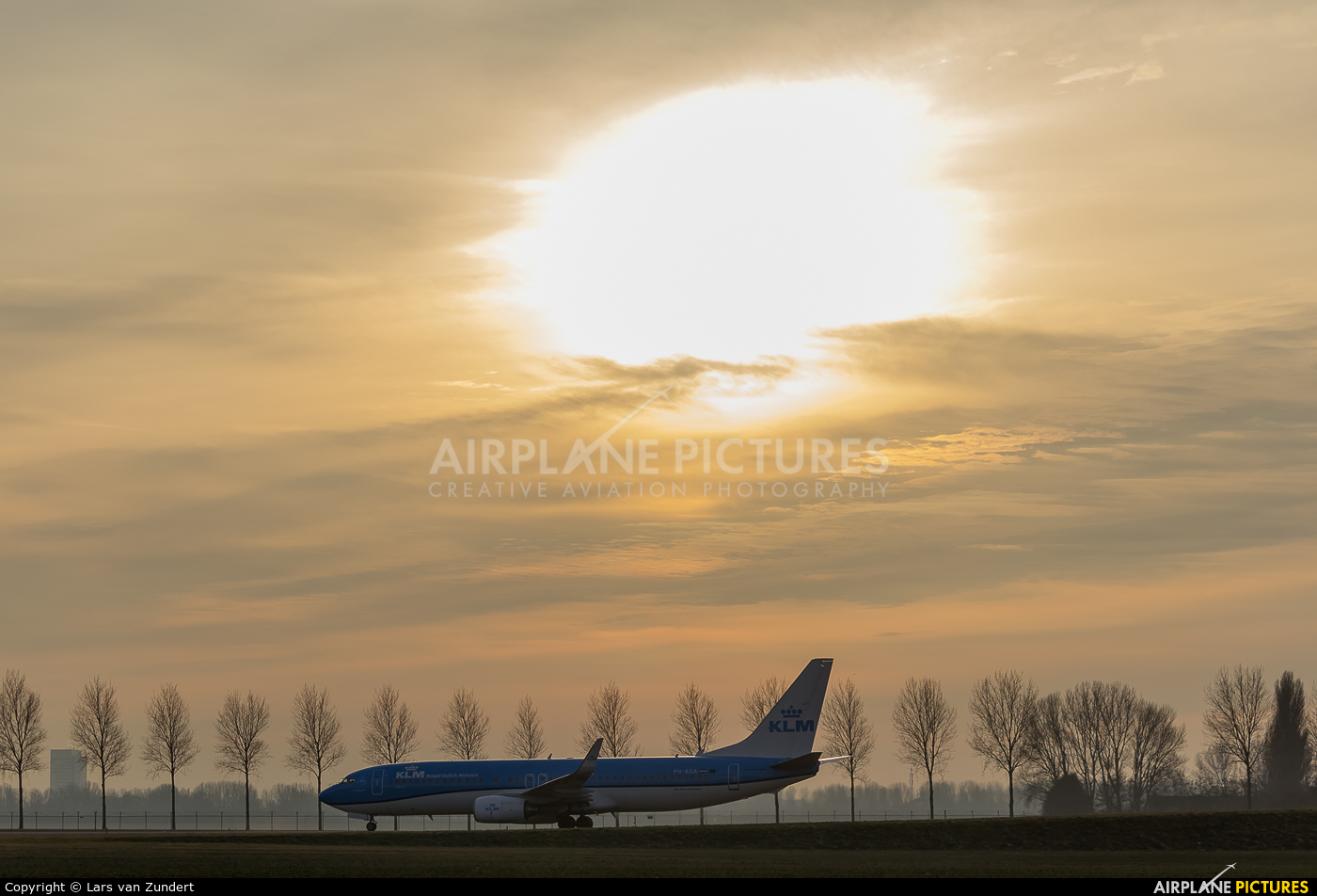 KLM PH-BGA aircraft at Amsterdam - Schiphol