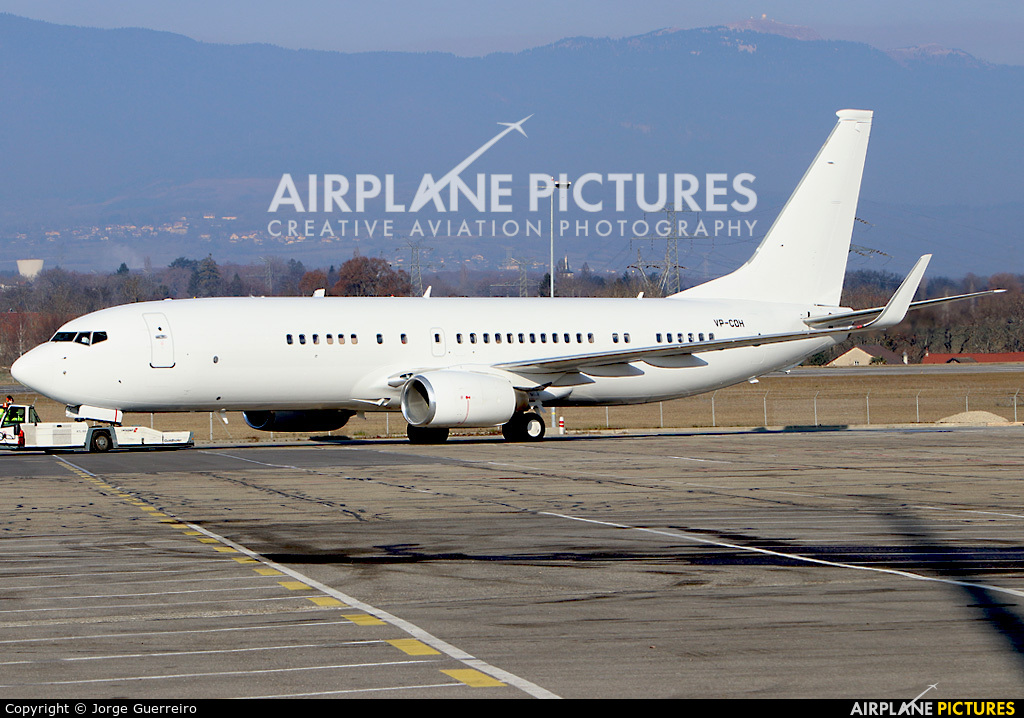 PrivatAir VP-COH aircraft at Geneva Intl