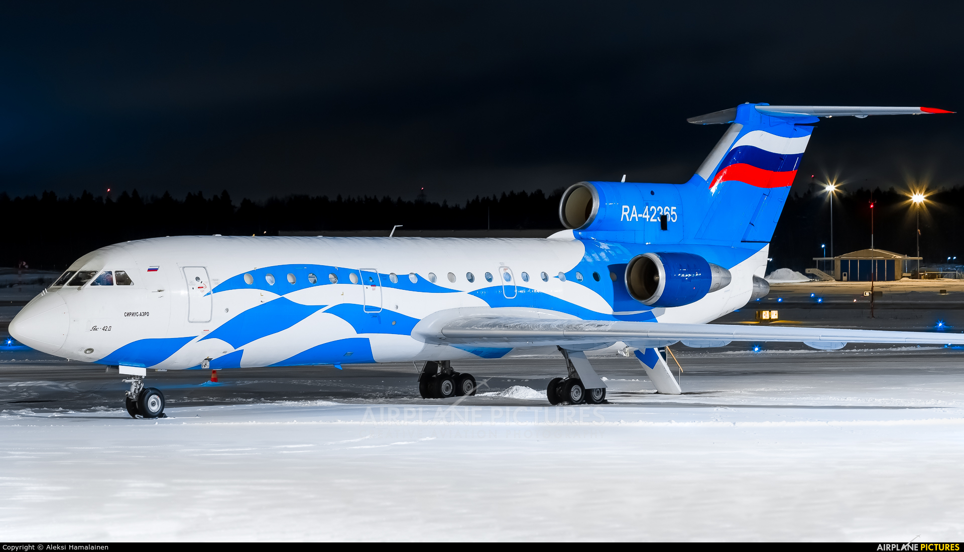 Sirius-Aero RA-42365 aircraft at Helsinki - Vantaa