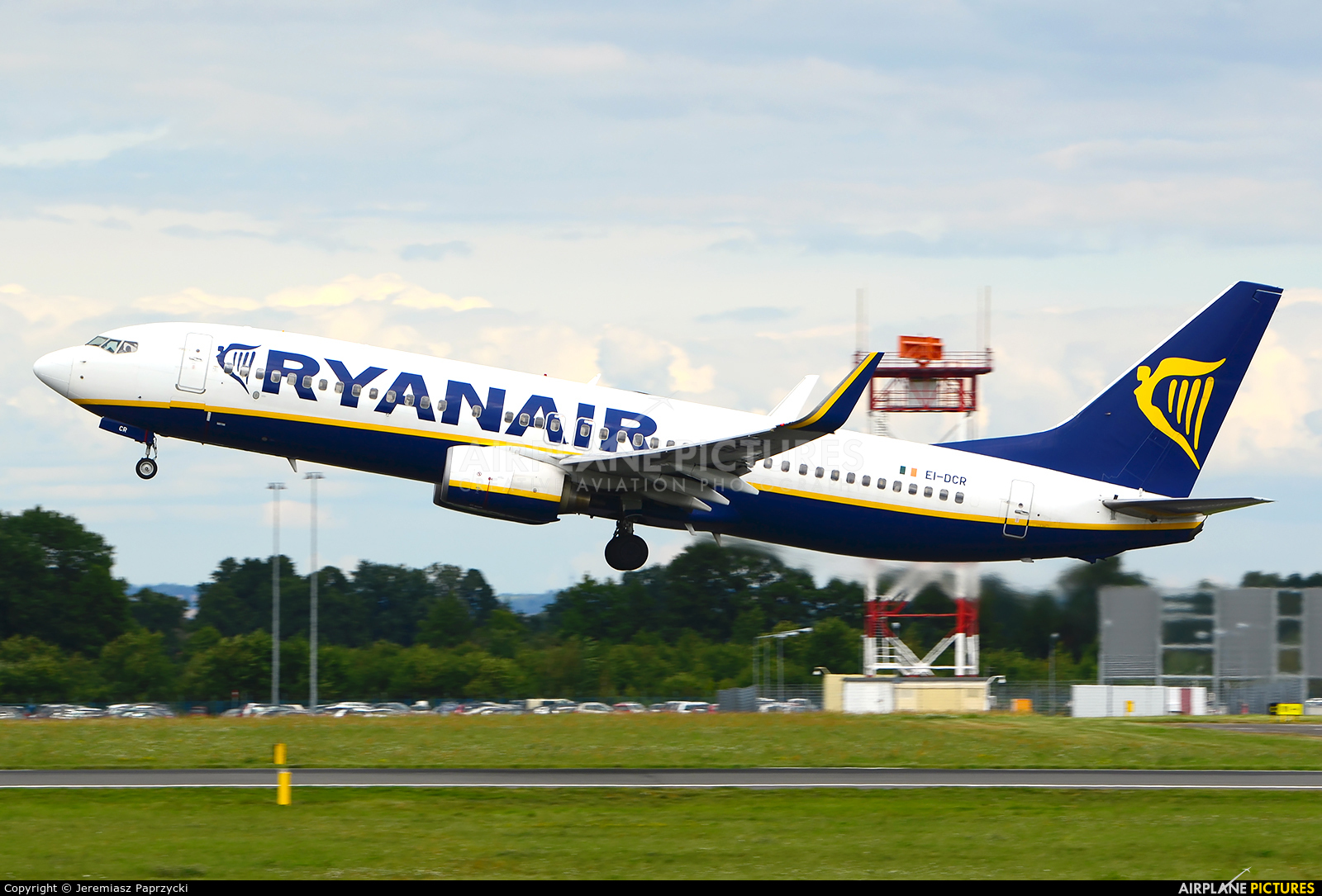 Ryanair EI-DCR aircraft at Wrocław - Copernicus