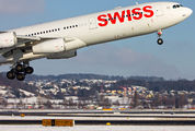 HB-JMH - Swiss Airbus A340-300 aircraft
