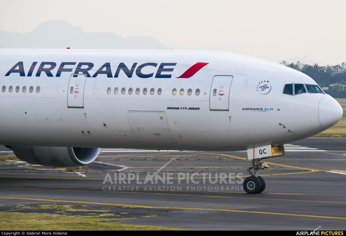 Air France F-GSQC aircraft at Mexico City - Licenciado Benito Juarez Intl