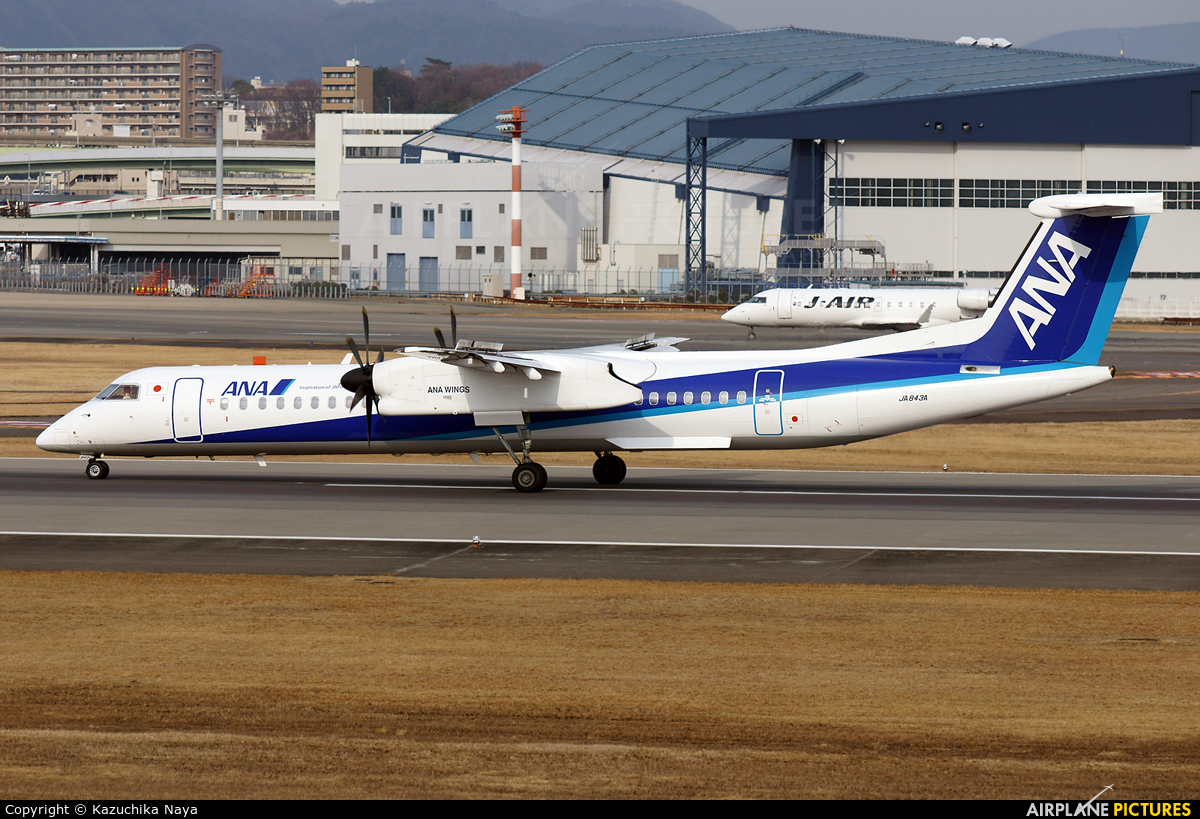 ANA Wings JA843A aircraft at Osaka - Itami Intl