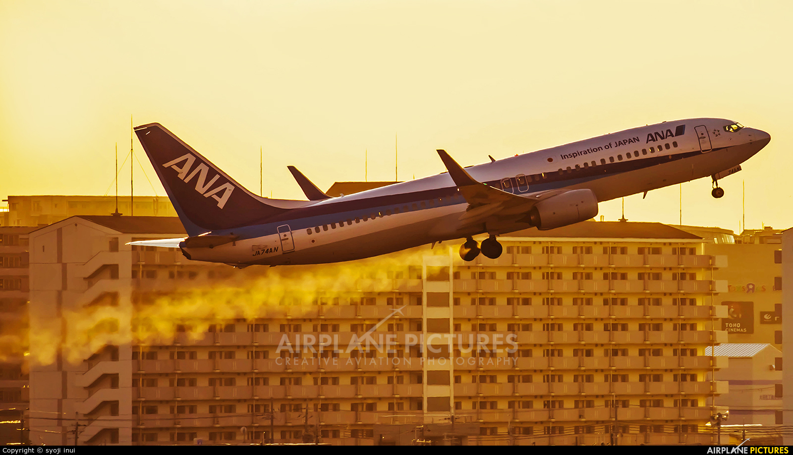 ANA - All Nippon Airways JA71AN aircraft at Osaka - Itami Intl