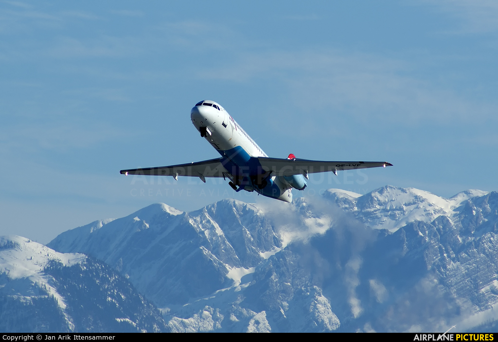 Austrian Airlines/Arrows/Tyrolean OE-LVF aircraft at Salzburg