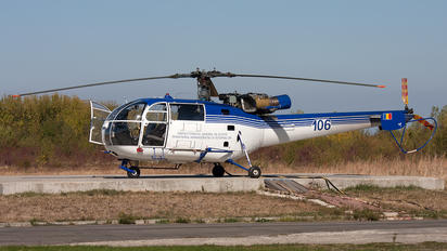 106 - Romania - Police IAR Industria Aeronautică Română IAR-316B Alouette III