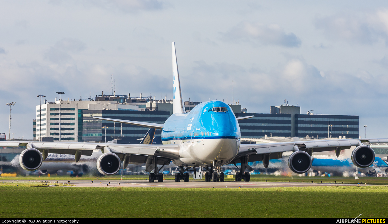 KLM PH-BFB aircraft at Amsterdam - Schiphol