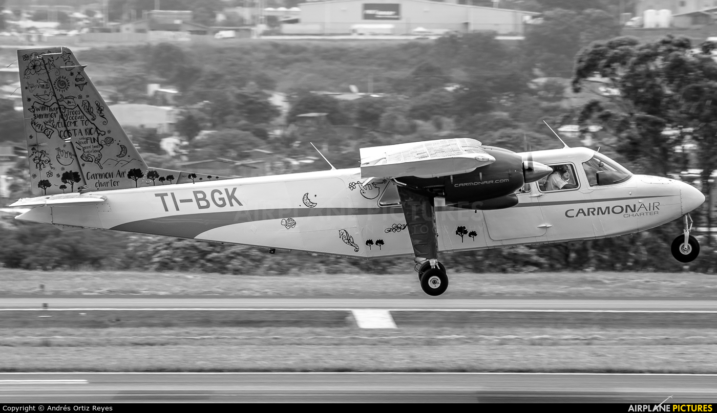 Carmonair TI-BGK aircraft at San Jose - Juan Santamaría Intl