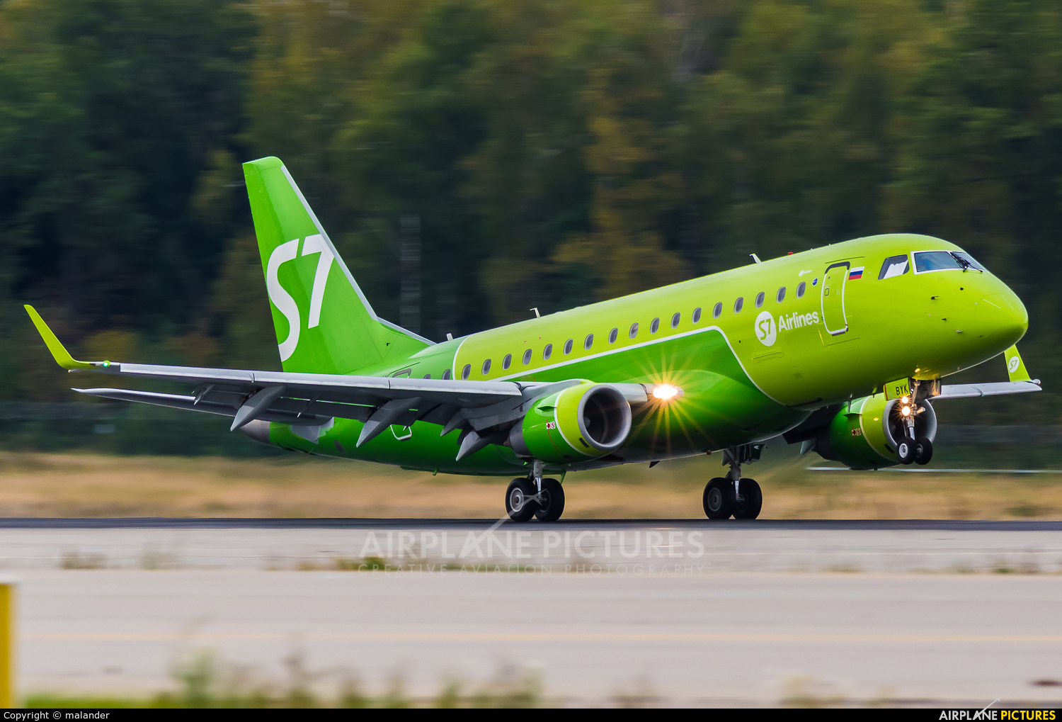 S7 Airlines VQ-BYK aircraft at Moscow - Domodedovo