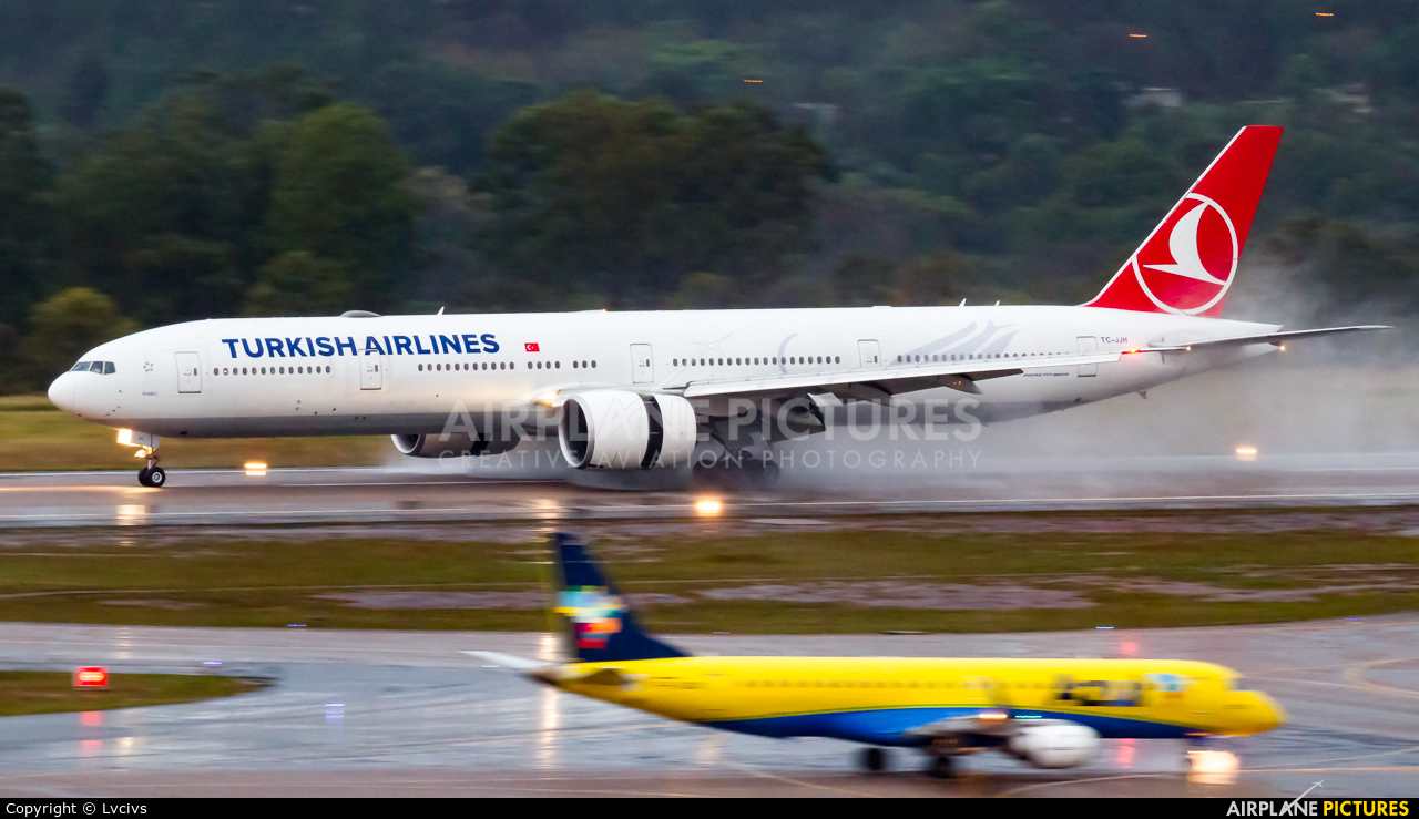 Turkish Airlines TC-JJH aircraft at Campinas - Viracopos Intl