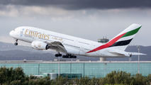 A6-EDV - Emirates Airlines Airbus A380 aircraft