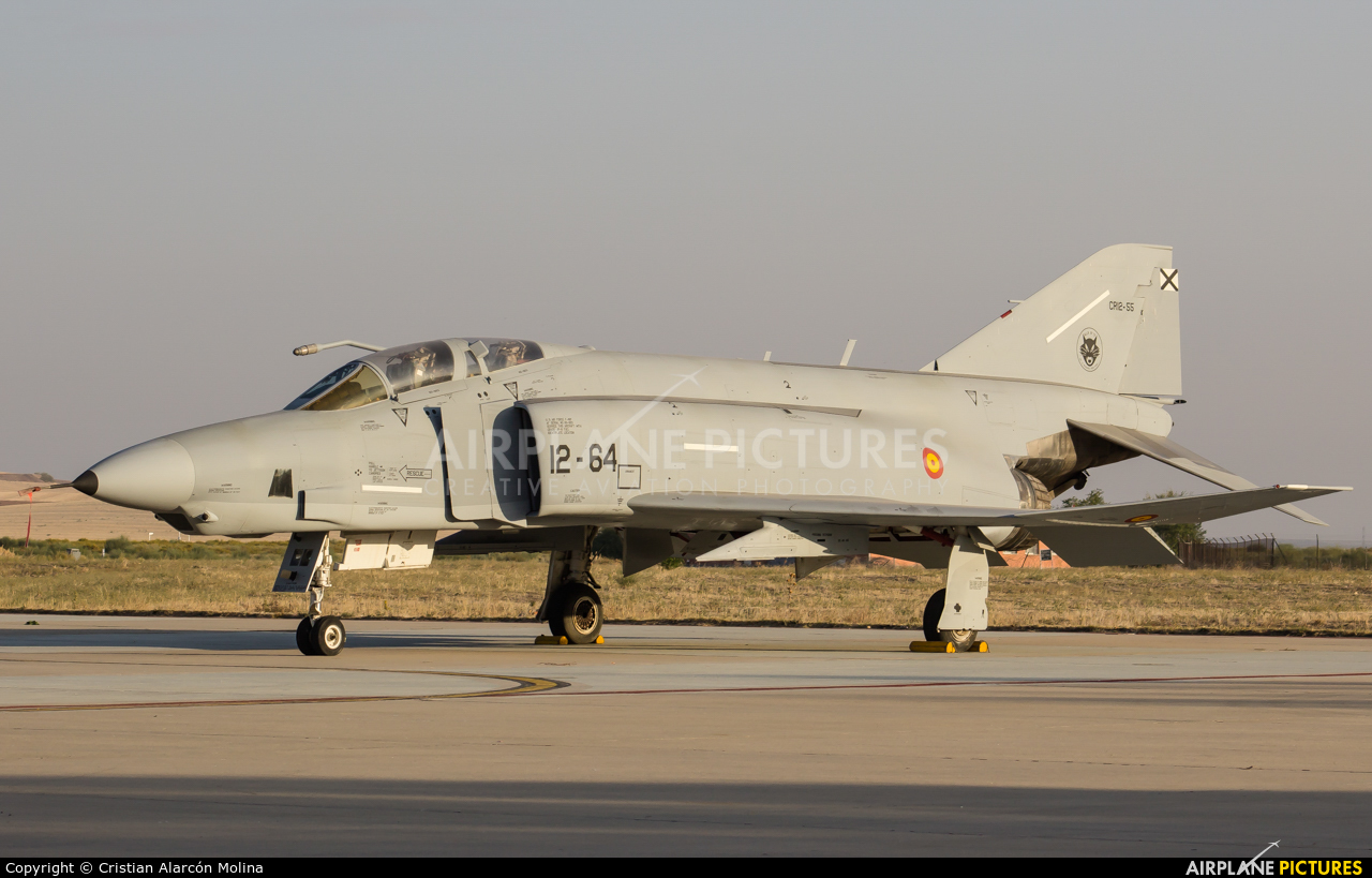Spain - Air Force CR.12-55 / 12-64 aircraft at Madrid - Torrejon