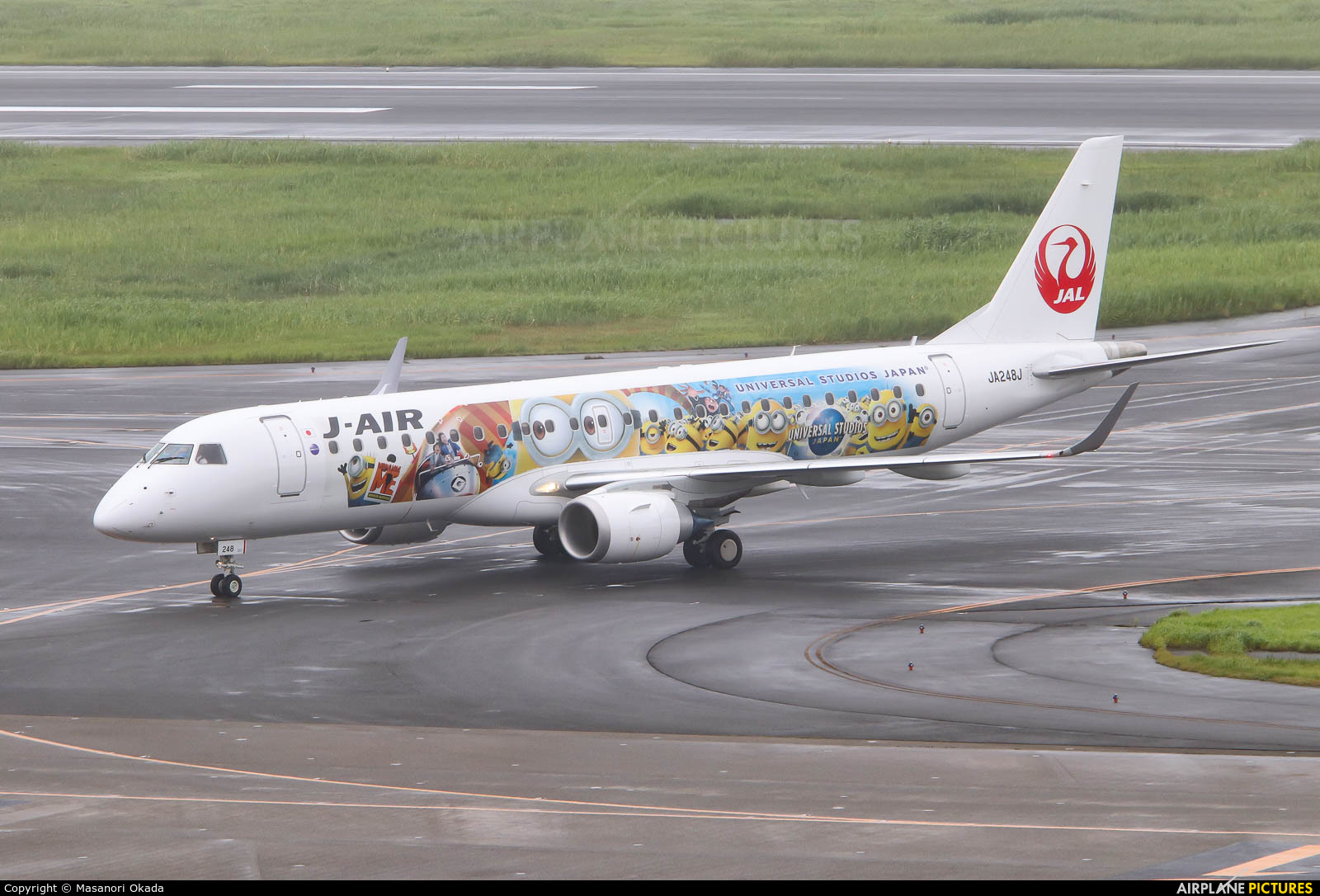 J-Air JA248J aircraft at Tokyo - Haneda Intl