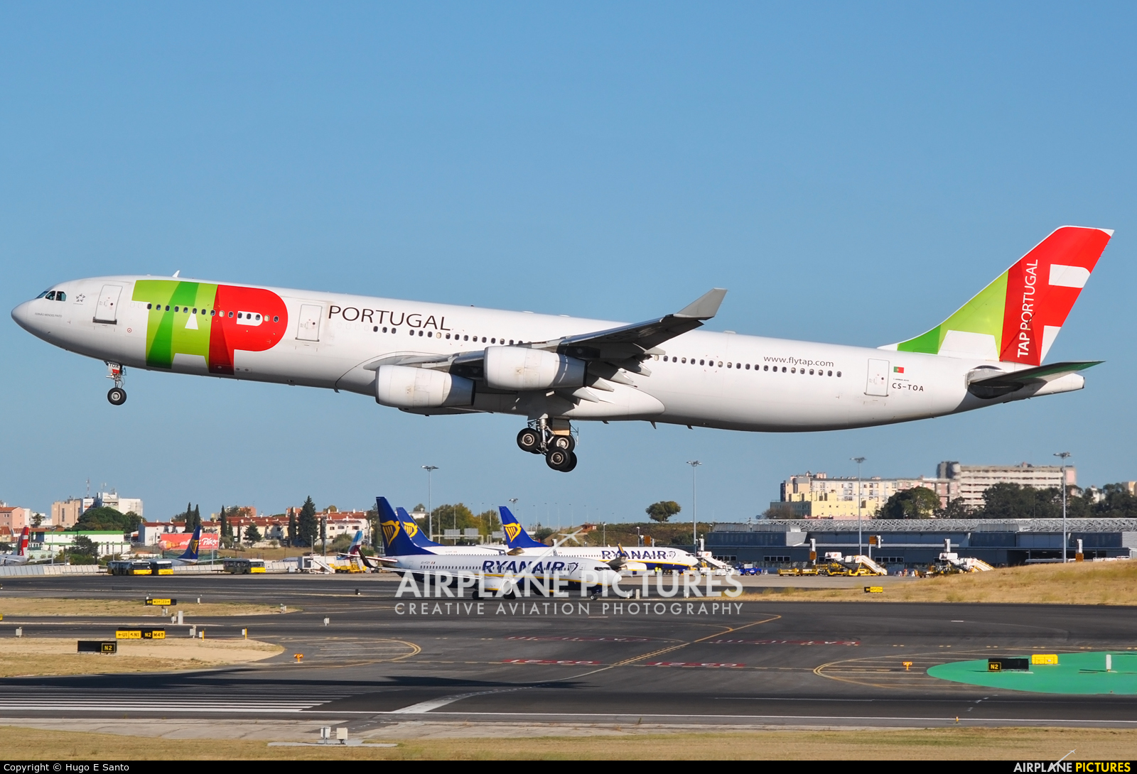 TAP Portugal CS-TOA aircraft at Lisbon