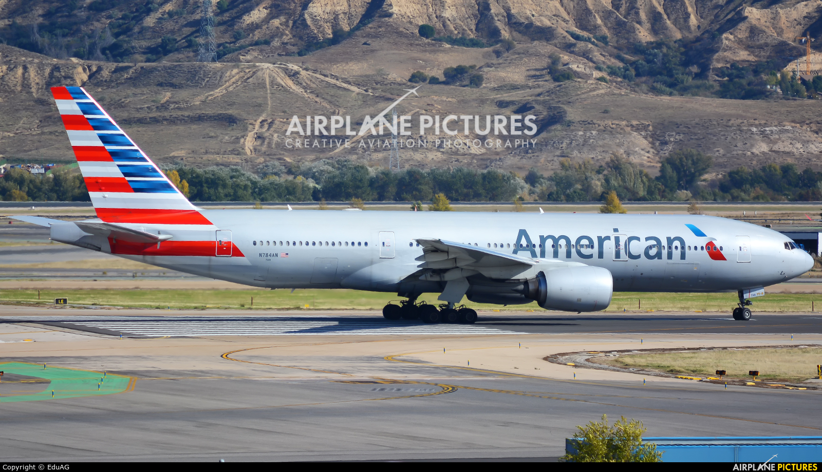 American Airlines N784AN aircraft at Madrid - Barajas