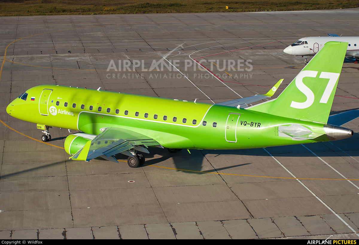 S7 Airlines VQ-BYR aircraft at BRYANSK
