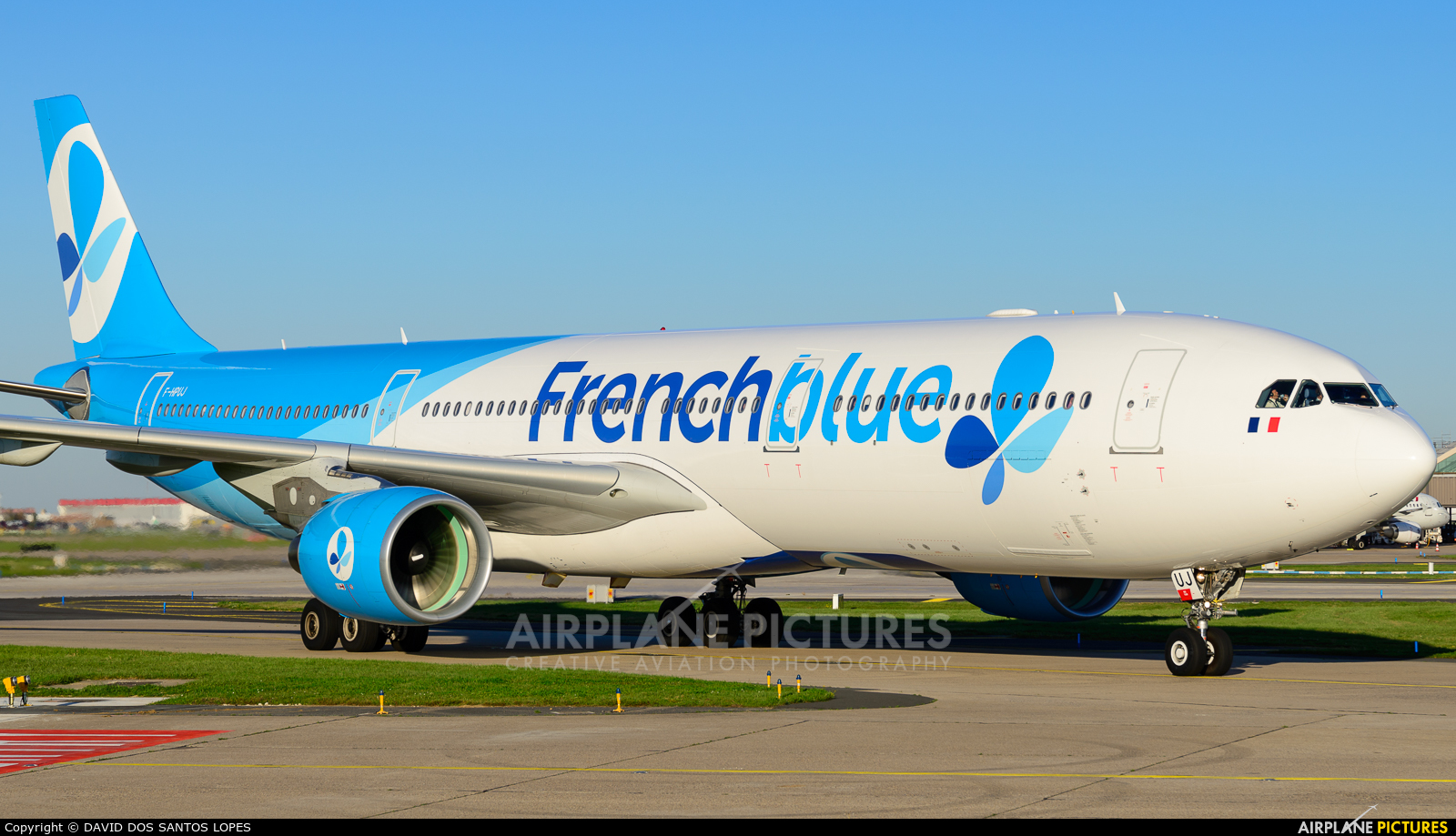 French Blue F-HPUJ aircraft at Paris - Orly