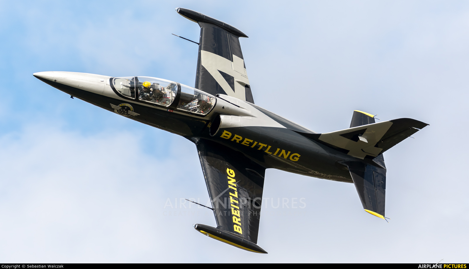 Breitling Jet Team ES-YLR aircraft at Leopoldsburg - Beverlo