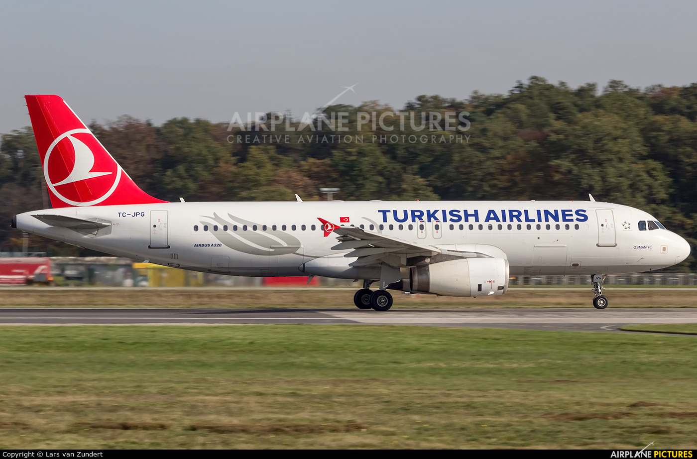 Turkish Airlines TC-JPG aircraft at Frankfurt