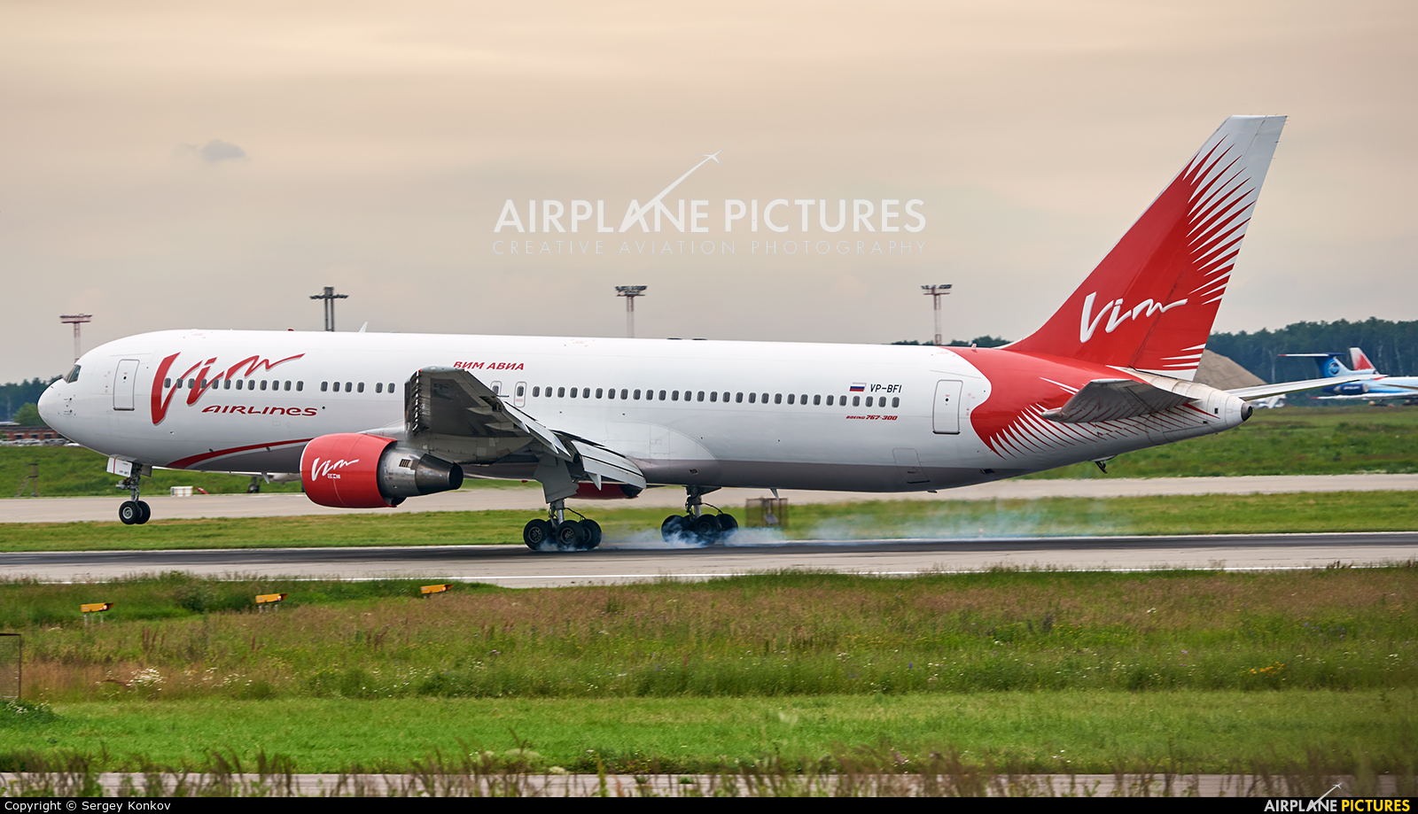 Vim Airlines VP-BFI aircraft at Moscow - Domodedovo