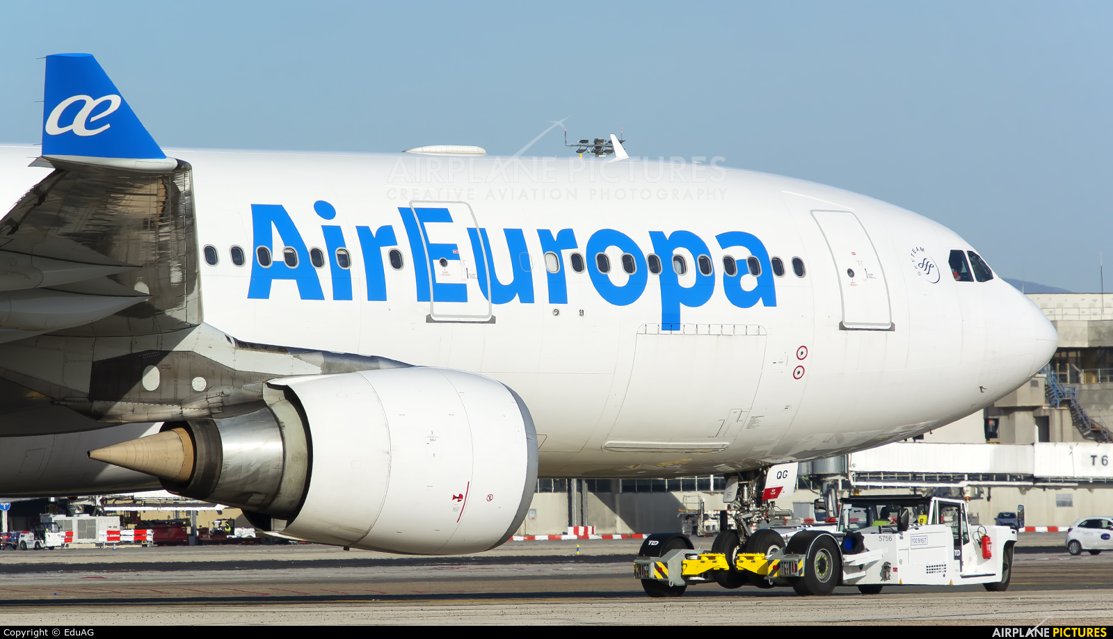 Air Europa EC-JQG aircraft at Madrid - Barajas