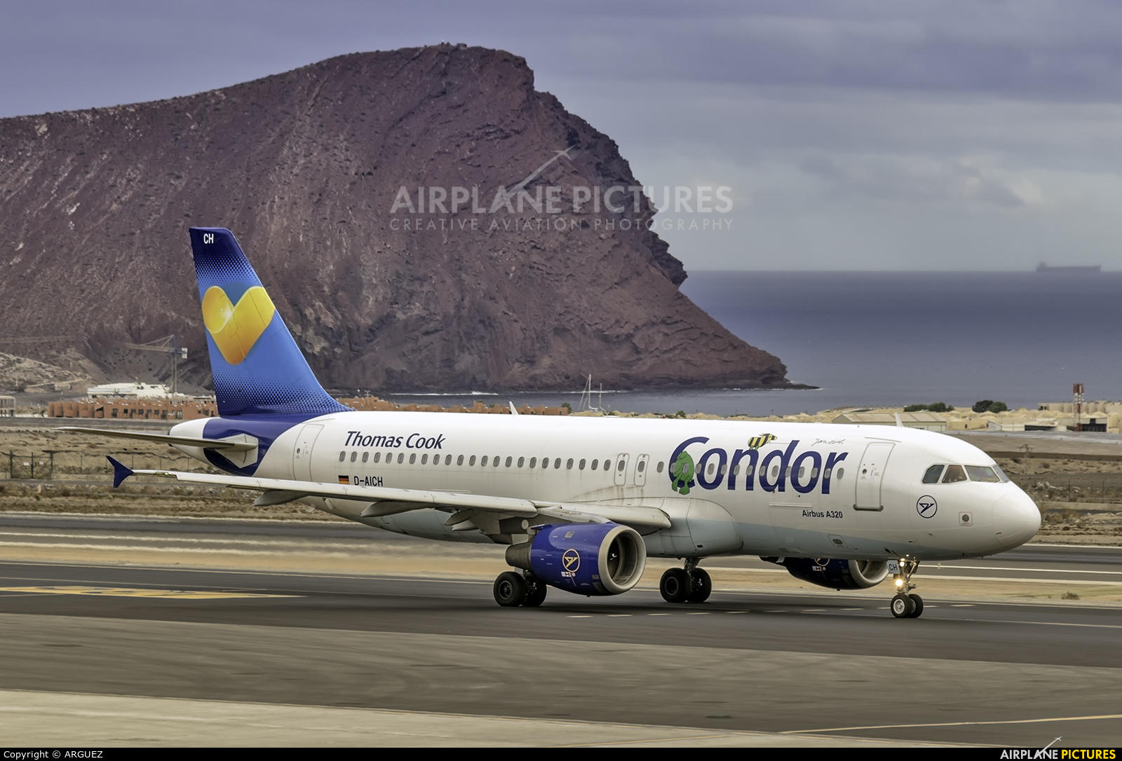 Condor D-AICH aircraft at Tenerife Sur - Reina Sofia