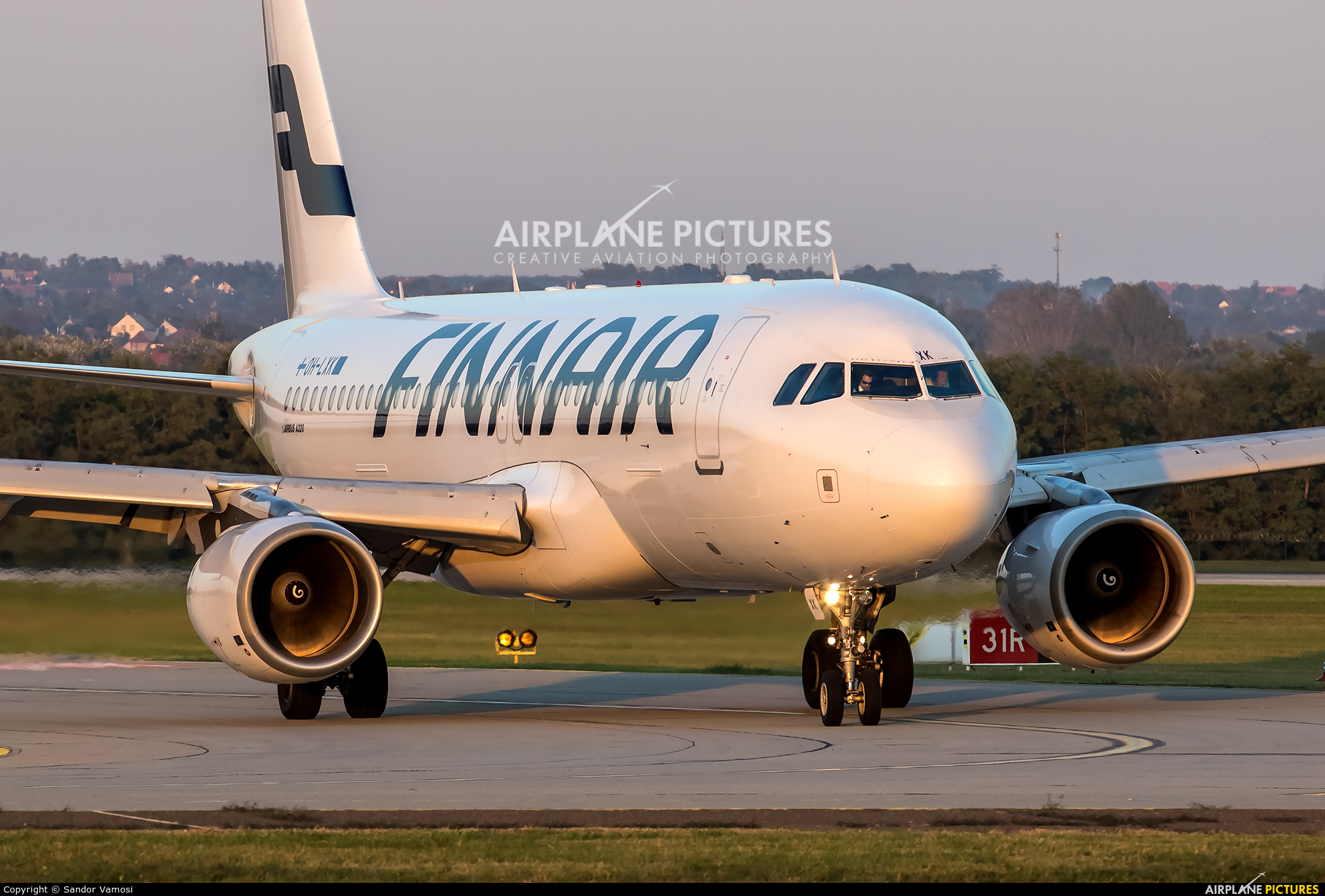 Finnair OH-LXK aircraft at Budapest Ferenc Liszt International Airport