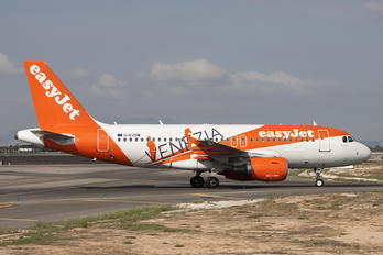 G-EZDW - easyJet Airbus A319