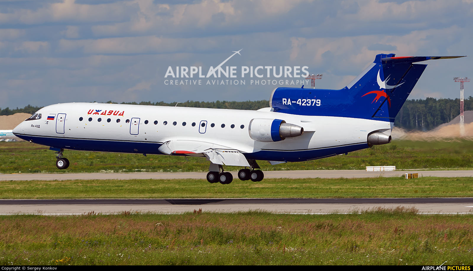 Izhavia RA-42379 aircraft at Moscow - Domodedovo