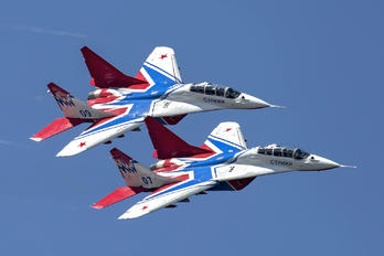 07 - Russia - Air Force "Strizhi" Mikoyan-Gurevich MiG-29UB