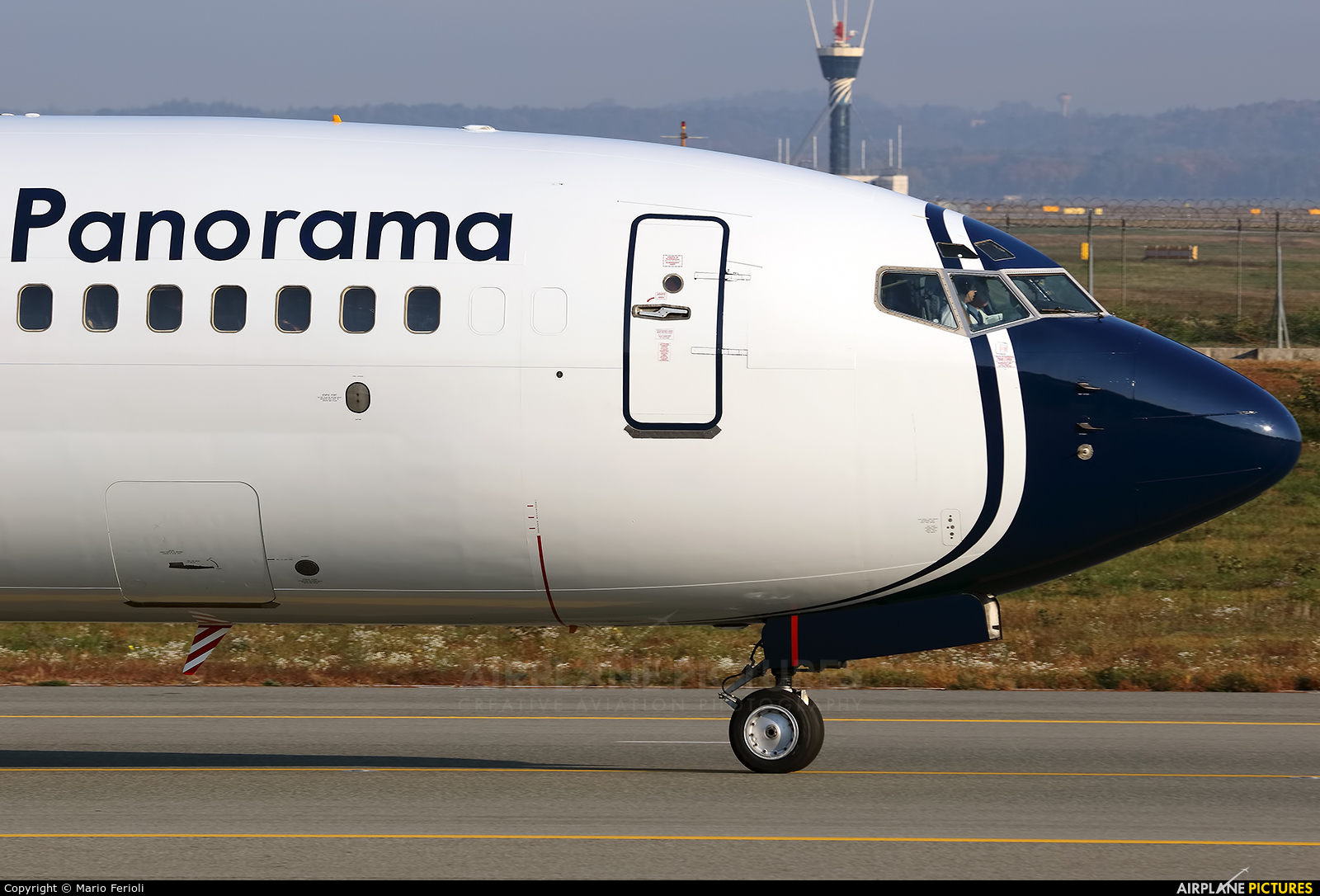 Blue Panorama Airlines EI-GAX aircraft at Milan - Malpensa