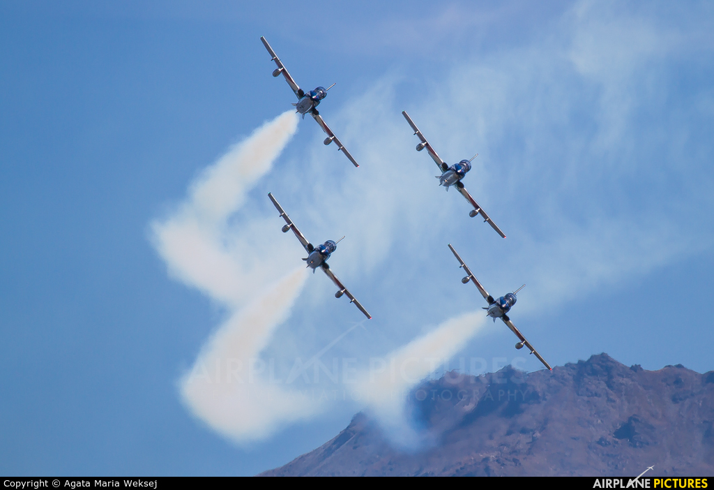 Italy - Air Force "Frecce Tricolori" MM55054 aircraft at Sion