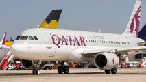A7-LAF - Qatar Airways Airbus A320 aircraft