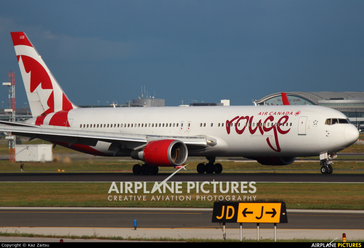 Air Canada Rouge C-GHLQ aircraft at Toronto - Pearson Intl, ON