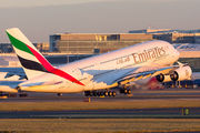 A6-EEM - Emirates Airlines Airbus A380 aircraft