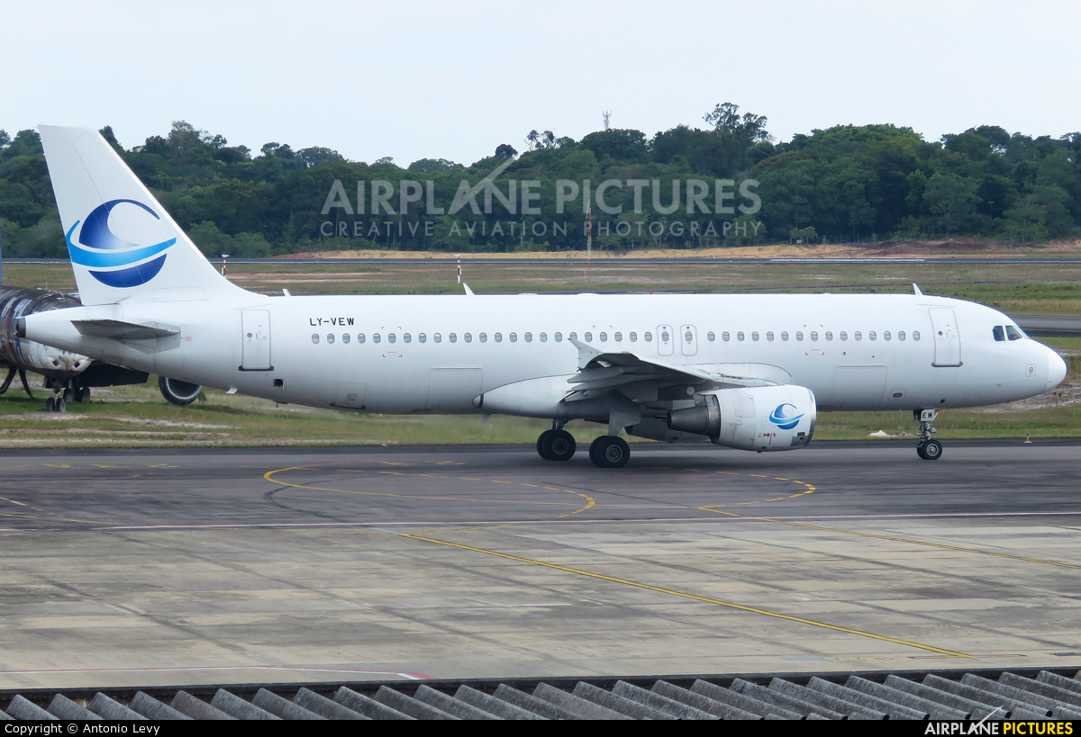 Avion Express LY-VEW aircraft at Manaus - Eduardo Gomes
