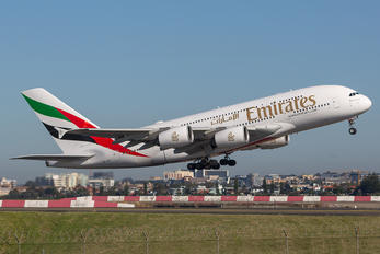 A6-EUE - Emirates Airlines Airbus A380