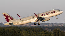 A7-AHQ - Qatar Airways Airbus A320 aircraft