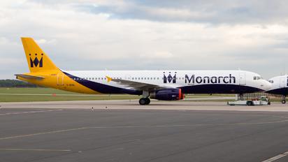G-OZBL - Monarch Airlines Airbus A321