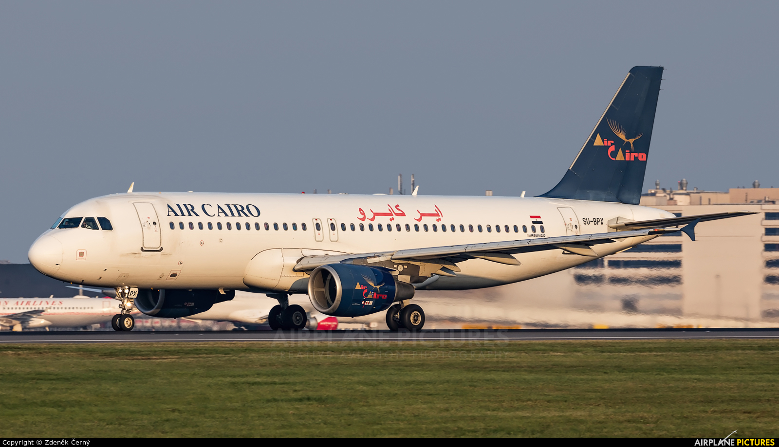 Air Cairo SU-BPX aircraft at Vienna - Schwechat