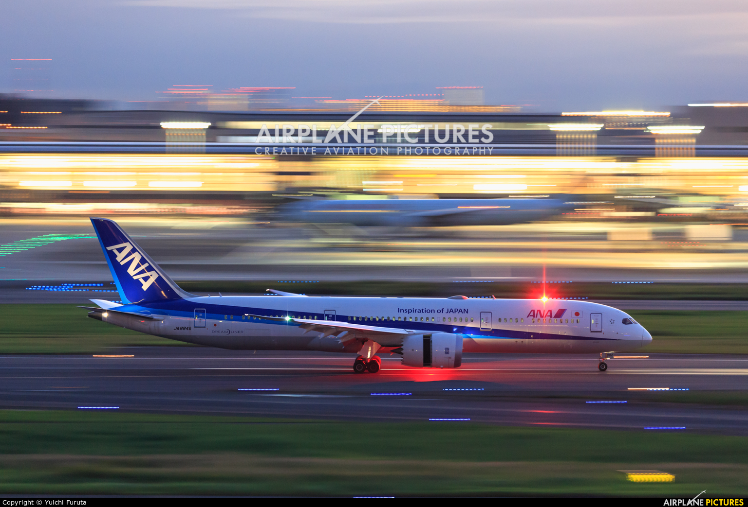 ANA - All Nippon Airways JA884A aircraft at Tokyo - Haneda Intl